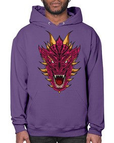 dragon 194# - dragon- Hoodie