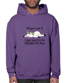 dramatic unicorn 96# - unicorn- Hoodie