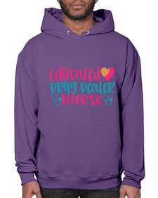 educted drug bealer nurse Style 746# - nurse- Hoodie