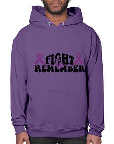 fight to remember 144# - alzheimers- Hoodie