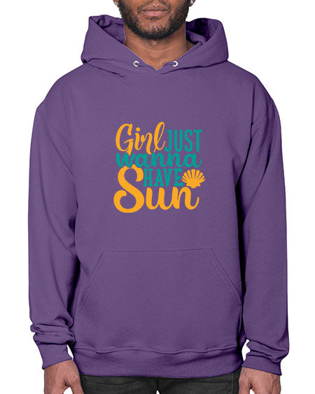 girls just wanna have sun Style 101# - summer- Hoodie