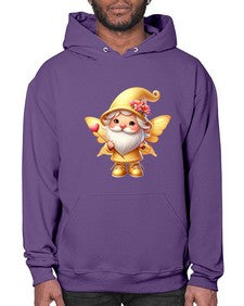 gnome with butterfly 05# - gnome- Hoodie