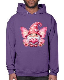 gnome with butterfly 08# - gnome- Hoodie