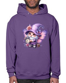 gnome with butterfly 18# - gnome- Hoodie