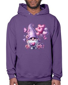 gnome with butterfly 19# - gnome- Hoodie