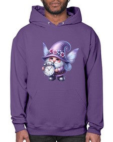 gnome with butterfly 23# - gnome- Hoodie