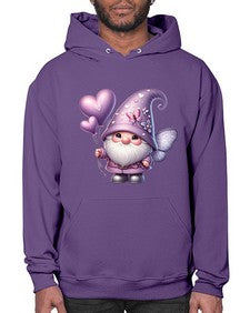 gnome with butterfly 25# - gnome- Hoodie