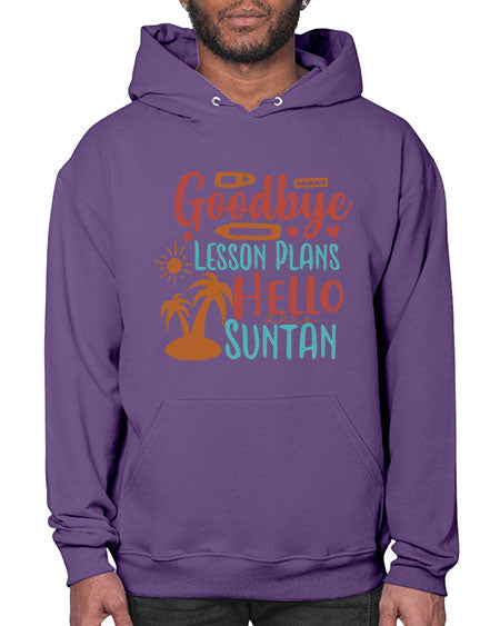 goodbye lesson plans hello summer 104# - summer- Hoodie