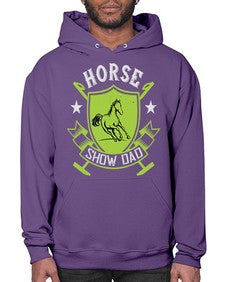 horse show dad Style 48# - horse- Hoodie