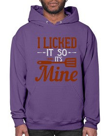 i licked it so its mine 223# - cooking- Hoodie