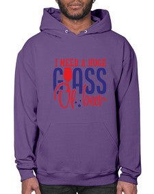i need a huge glass of beer 1151# - beer- Hoodie