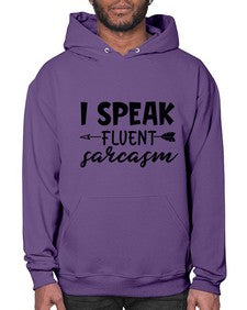 i speak fluent sarcasm 38# - sarcastic- Hoodie
