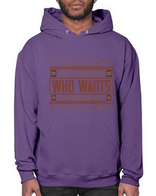im a woman who wants her chocolate 273# - chocolate- Hoodie