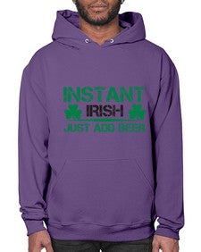 instant irish just add beer 1209# - beer- Hoodie