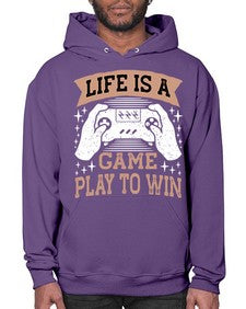 is a game play to win 28# - video games- Hoodie