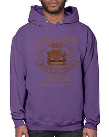 it does seem like the chocolate brings good luck 280# - chocolate- Hoodie