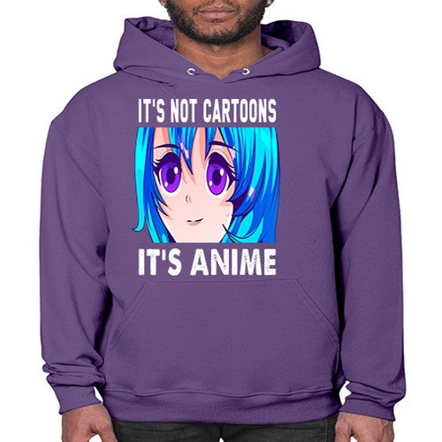 its not cartoons its anime253# - anime- Hoodie