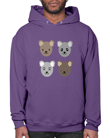 koala bears 167# - bears - animals- Hoodie