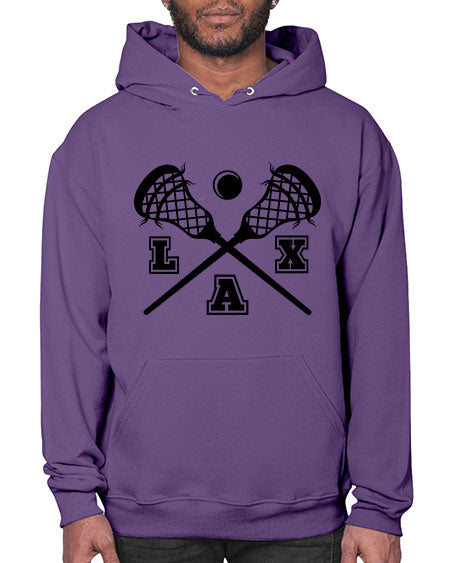 lax 12# - lacrosse- Hoodie