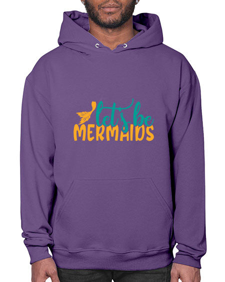 lets be mermaids Style 94# - summer- Hoodie