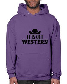 lets get western 723# - western- Hoodie