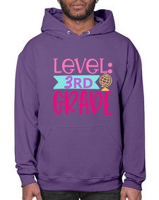 level third grade one hundred 465# - third grade- Hoodie