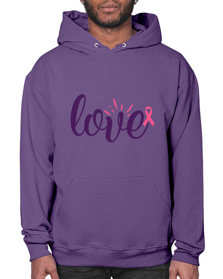love Style 7# - breast cancer- Hoodie