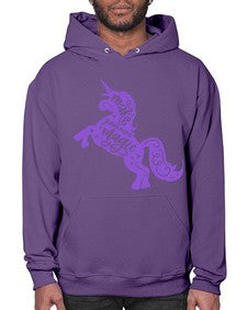make your own magic colored 283# - unicorn- Hoodie