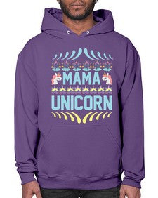 mama unicorn 293# - unicorn- Hoodie