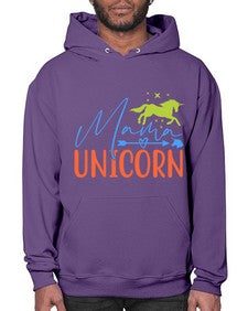 mama unicorn 297# - unicorn- Hoodie
