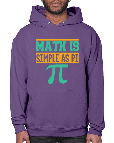 math is simple as pi 35# - pi- Hoodie