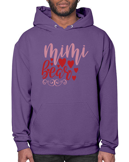 mimi bear 189# - bears - animals- Hoodie