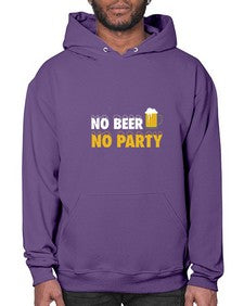 no beer no party 1433# - beer- Hoodie