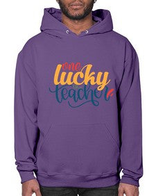 one lucky teacher Style 326# - teacher- Hoodie