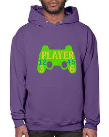 player 38# - video games- Hoodie