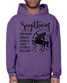 sagittarius 397# - sagittarius- Hoodie