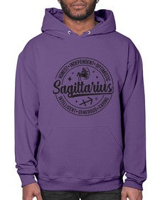 sagittarius 406# - sagittarius- Hoodie