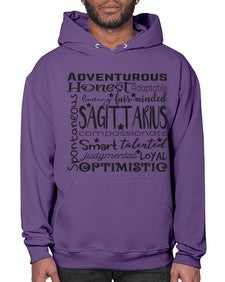 sagittarius 571# - sagittarius- Hoodie