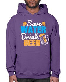 save water drink beer 1515# - beer- Hoodie