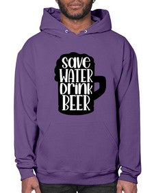 save water drink beer 1516# - beer- Hoodie