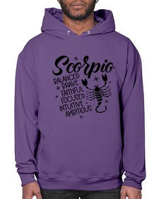 scorpio 436# - scorpio- Hoodie