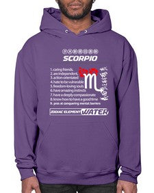 scorpio 456# - scorpio- Hoodie