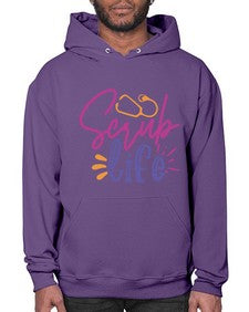 scrub life Style 1380# - nurse- Hoodie