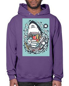 shark school 871# - general school- Hoodie