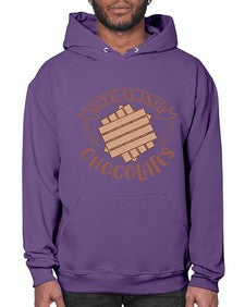 stealing chocolates 407# - chocolate- Hoodie
