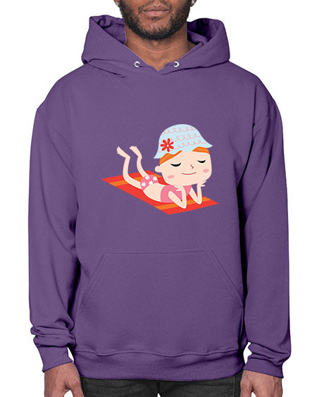 summer characters 59# - summer- Hoodie