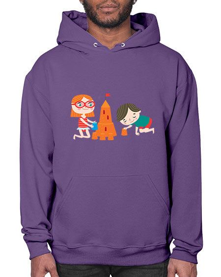 summer characters 66# - summer- Hoodie