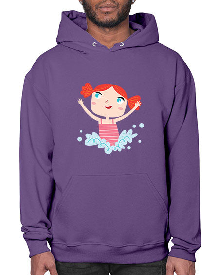 summer characters 73# - summer- Hoodie
