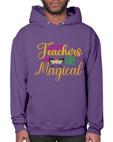 teachers are magical 430# - unicorn- Hoodie
