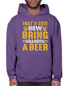 thats cute now bring 413# - beer- Hoodie
